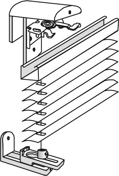 Технология установки жалюзи на пластиковое окно